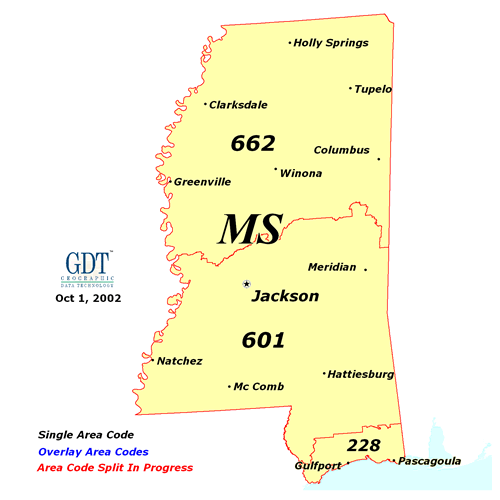 Mississippi area codes and cheap phone calls